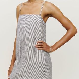 Reformation Aubree Linen Dress XS